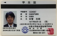 顔写真入りIDカード